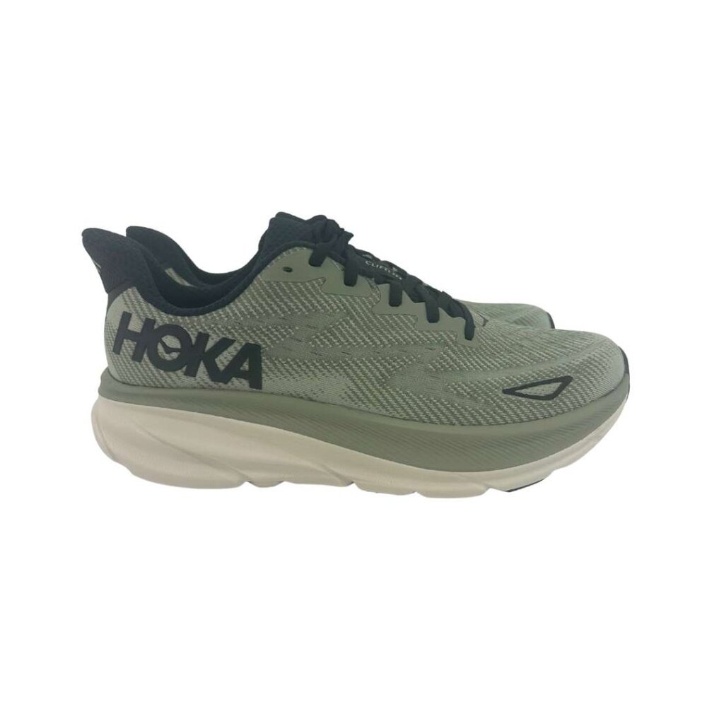 Hoka Men's Running Shoes | Clifton 9 | Green | Various Sizes *NEW
